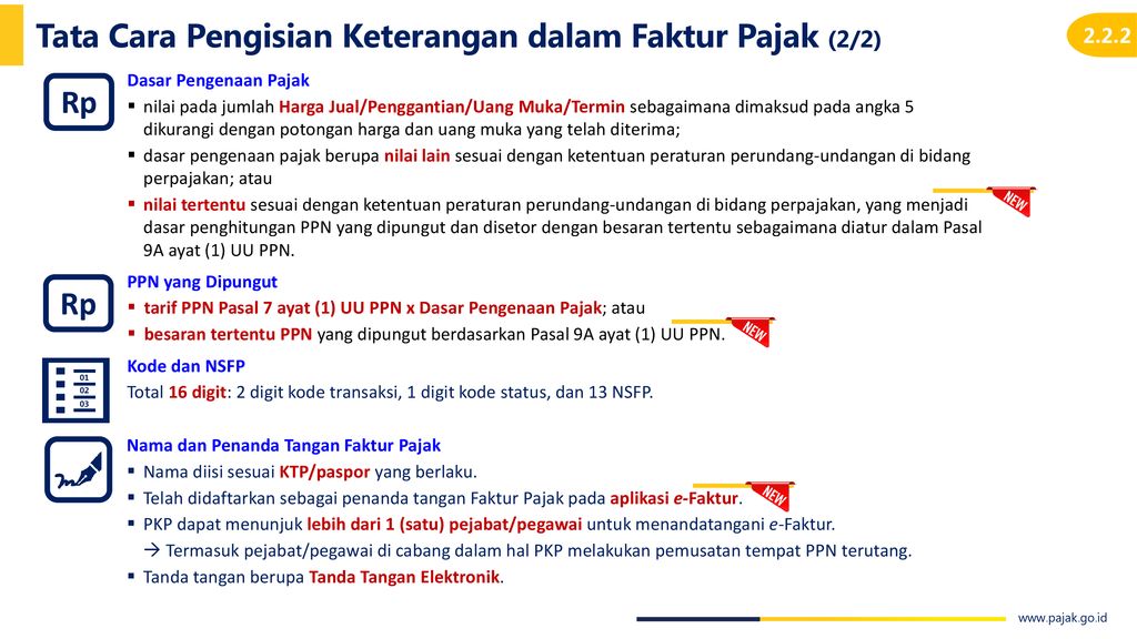 Faktur Pajak Per Pj Peraturan Direktur Jenderal Pajak Oleh